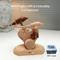 MarinerPoet™ Handmade Wooden Dolphin Automaton