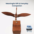 MarinerPoet™ Handmade Walnut Swan Automaton