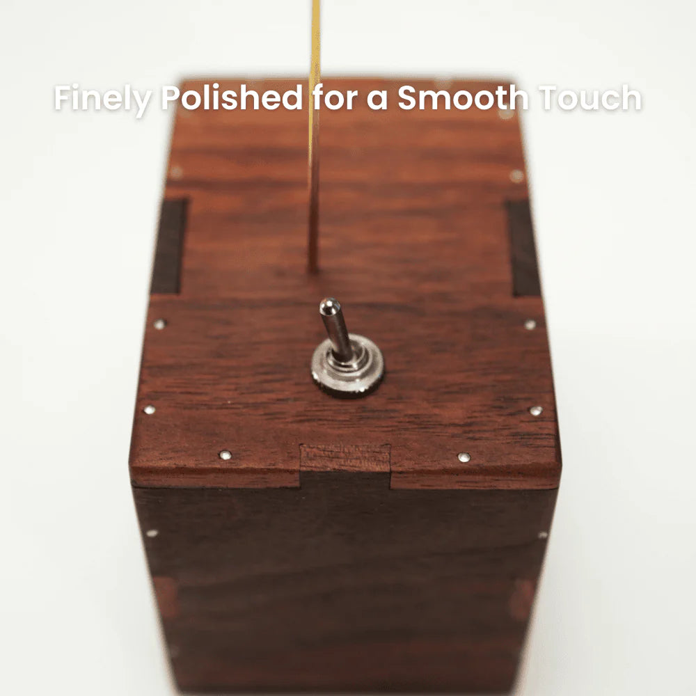MarinerPoet™ Handmade Walnut Swan Automaton