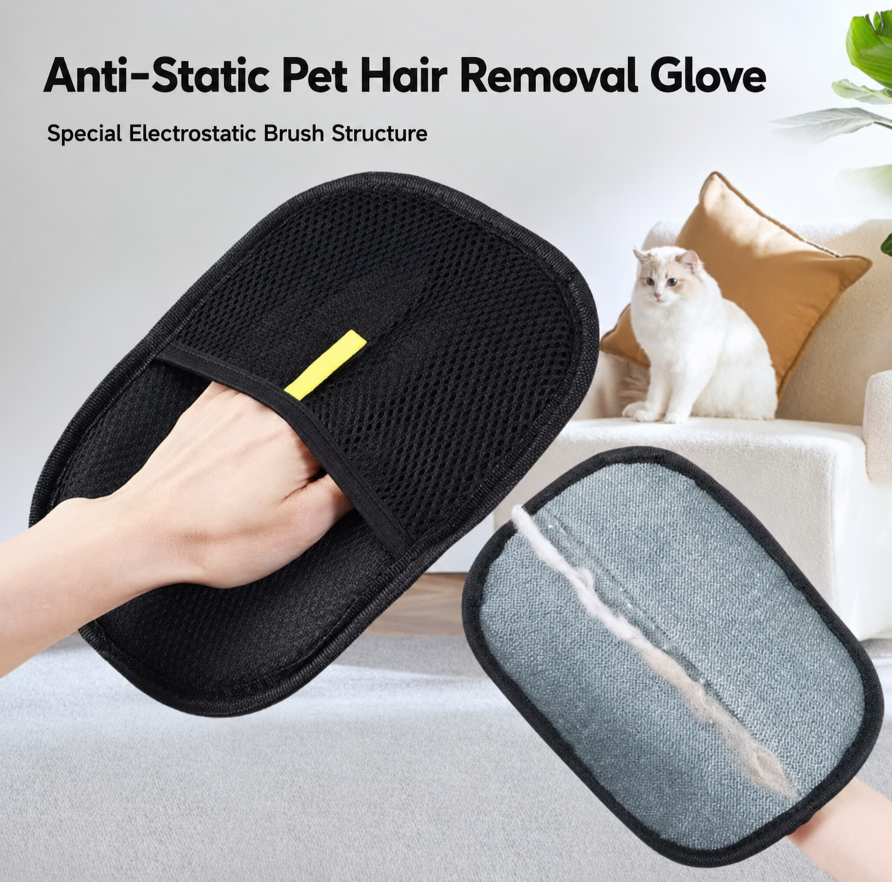 Pet Hair Cleaning And Collection Gloves Pet