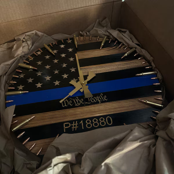 We the people clock,American Flag Clock,Rustic USA Clock,Patriotic Wall Clock,USA Flag Clock,America Wall Clock, American Hunting Gift